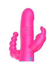 HAPPY LOKY DONALD TRIPLE ESTIMULACION ANAL PUNTO G CLITORIS MANDO CONTROL REMOTO WATCHME