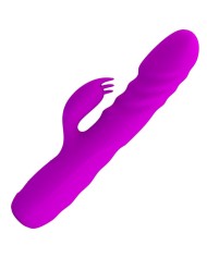 PRETTY LOVE MELANIE VIBRADOR CONEJO RECARGABLE MORADO