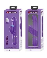 PRETTY LOVE PERLITA VIBRADOR PUNTO G 3 EN 1 MULTIFUNCION MORADO