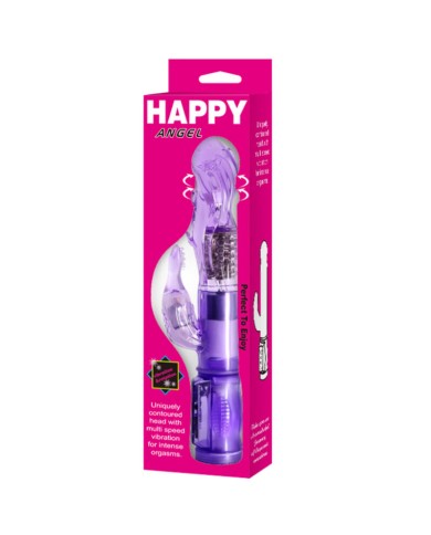BAILE MINI ROTADOR CON RABBIT HAPPY ANGEL LILA