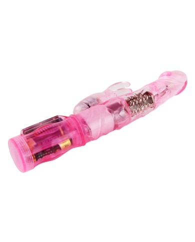 BAILE MINI ROTADOR RABBIT ROSA SUPERESTIMULADOR