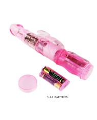 BAILE MINI ROTADOR RABBIT ROSA SUPERESTIMULADOR