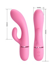 PRETTY LOVE MARSKI VIBRADOR RABBIT PUNTO G ROSA