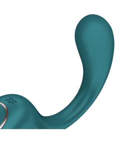 SATISFYER G FOR GODDESS 2 VIBRADOR RABBIT VERDE