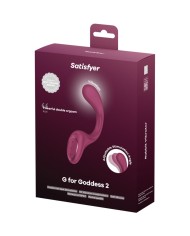 SATISFYER G FOR GODDESS 2 VIBRADOR RABBIT BURDEOS