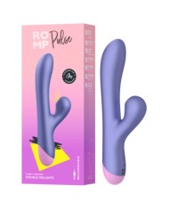 ROMP PULSE VIBRADOR RABBIT DUAL PUNTO G AZUL ELECTRICO