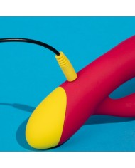 ROMP JAZZ VIBRADOR RABBIT RECARGABLE ROJO