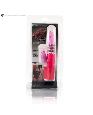 BAILE ROTADOR RABBIT ROSA SUPERESTIMULADOR