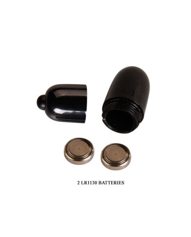 PRETTY LOVE BERTRAM ANILLO VIBRADOR NEGRO