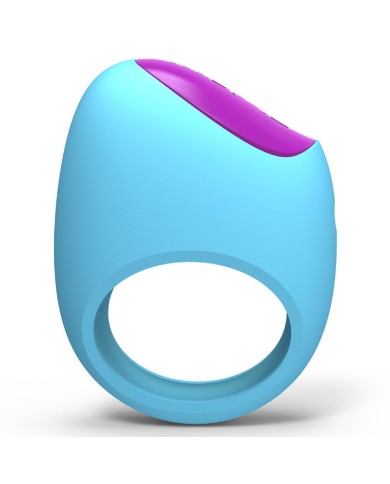 LELO PICOBONG REMOJI LIFEGUARD ANILLO VIBRADOR APP LIFEGUARD AZUL
