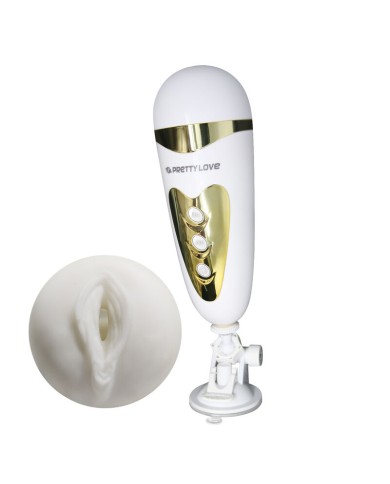 PRETTY LOVE MASTURBADOR MASCULINO CON VIBRACION Y SONIDO SALLY