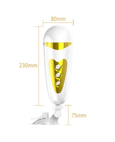 PRETTY LOVE MASTURBADOR MASCULINO CON VIBRACION Y SONIDO SALLY