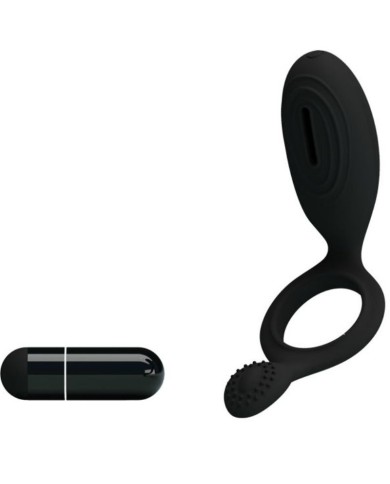 PRETTY LOVE ETHEL ANILLO VIBRADOR CON ESTIMULADOR