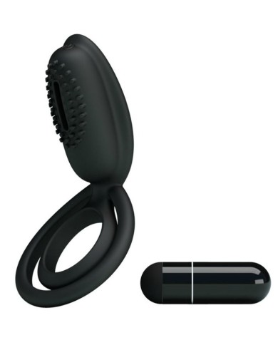 PRETTY LOVE ESTHER ANILLO VIBRADOR CON ESTIMULADOR