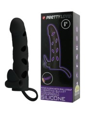PRETTY LOVE FUNDA SILICONA CON VIBRACION 152 CM