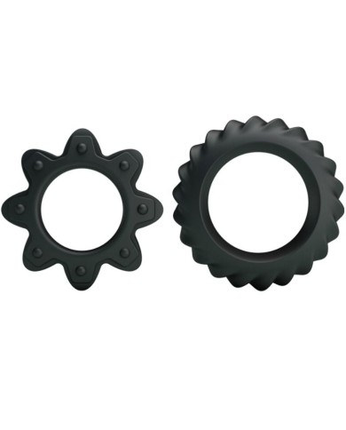 BAILE KIT 2 ANILLOS SILICONA RING FLOWERING