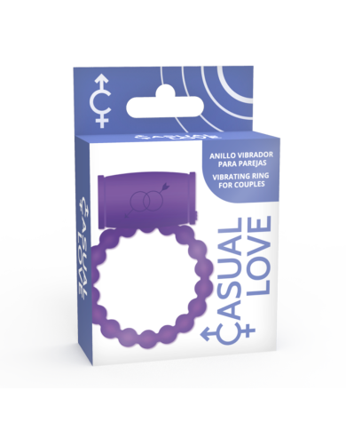 CASUAL LOVE 25 ANILLO VIBRADOR PAREJAS VIOLETA
