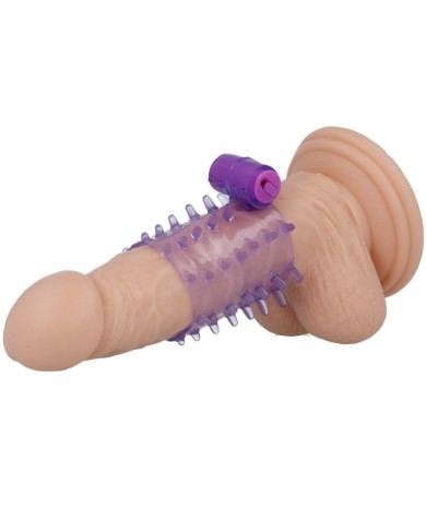CASUAL LOVE RING FUNDA PENE VIBRADOR LILA