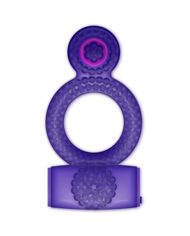 CASUAL LOVE RING DOUBLE PLEASURE ANILLO LILA