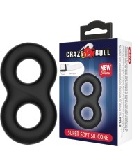 CRAZY BULL ANILLO DOBLE SILICONA INFINITY