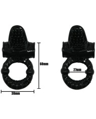 BAILE SWEET RING ANILLO VIBRADOR CON RABBIT TEXTURADO