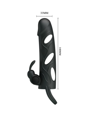 PRETTY LOVE FUNDA SILICONA CON VIBRACION 14 CM 20