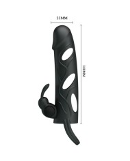 PRETTY LOVE FUNDA SILICONA CON VIBRACION 14 CM 20