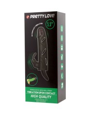 PRETTY LOVE FUNDA SILICONA CON VIBRACION 14 CM 20