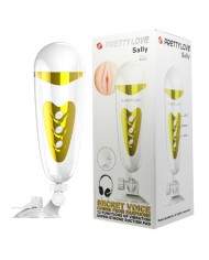 PRETTY LOVE SALLY MASTURBADOR VIBRACION Y SONIDO