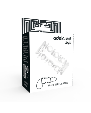 ADDICTED TOYS FUNDA PENE CLEAR