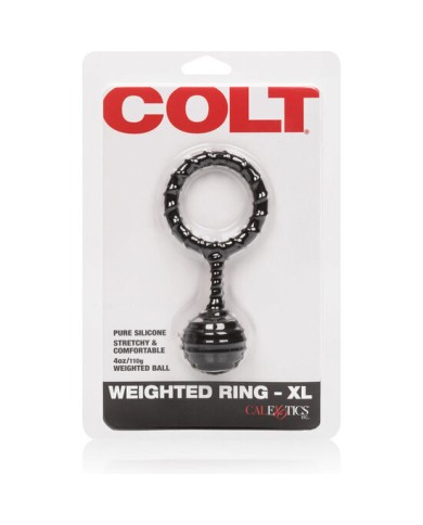 CALEXOTICS COLT ANILLO SILICONA PENE XL CON PESA