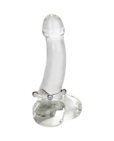 CALEXOTICS ANILLO DE SILICONA CON CUENTAS DE ACERO TALLA L