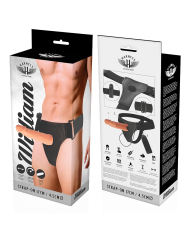HARNESS ATTRACTION ARNES HUECO WILLIAN CON VIBRADOR 17 CM O 45 CM