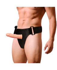 HARNESS ATTRACTION ARNES HUECO GREGORY CON VIBRADOR 165 CM O 43 CM