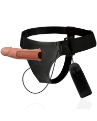 HARNESS ATTRACTION ARNES HUECO GREGORY CON VIBRADOR 165 CM O 43 CM