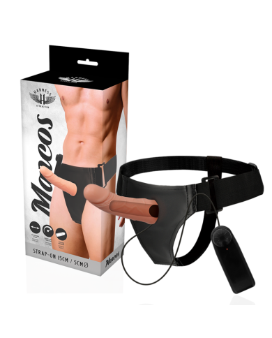 HARNESS ATTRACTION ARNES HUECO MARCOS CON VIBRADOR 15 CM O 5 CM