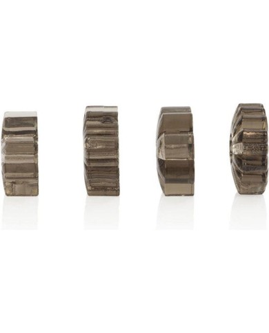 CALEXOTICS BASIC SET 4 ANILLAS PENE TPR