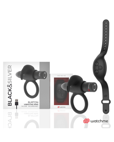BLACKSILVER BURTON CONTROL REMOTO COCKRING WATCHME