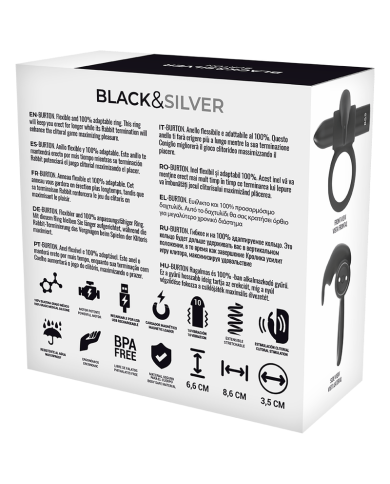 BLACKSILVER BURTON CONTROL REMOTO COCKRING WATCHME