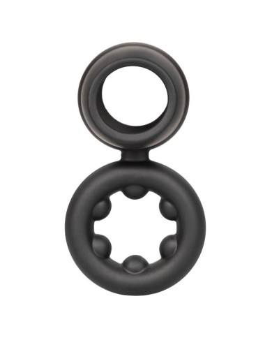 CALIFORNIA EXOTICS ALPHA DUAL MAGNUM RING NEGRO