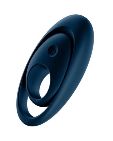 SATISFYER GLORIOUS DUO ANILLO VIBRADOR AZUL