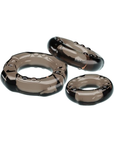 BAILE COCK RINGS YVONNE SET 3 ANILLOS PENE