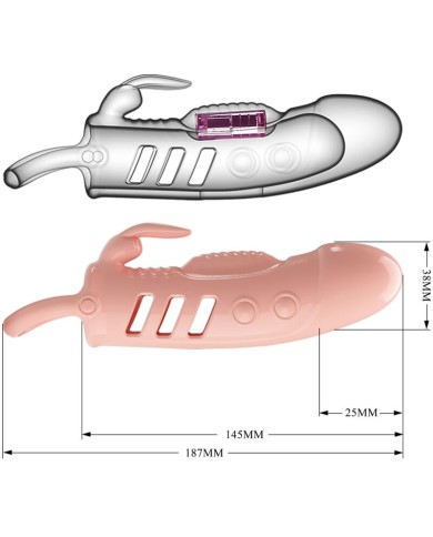 PRETTY LOVE SLOANE FUNDA PENE RABBIT NATURAL