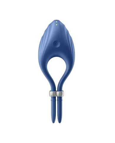 SATISFYER DUELIST ANILLO VIBRADOR GRIS