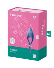 SATISFYER DUELIST ANILLO VIBRADOR GRIS
