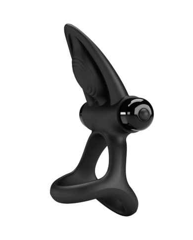 PRETTY LOVE ANILLO VIBRADOR 10 VIBRACIONES SILICONA NEGRO PRETTY LOVE ANILLO VIBRADOR 10 VIBRACIONES SILICONA NEGRO
