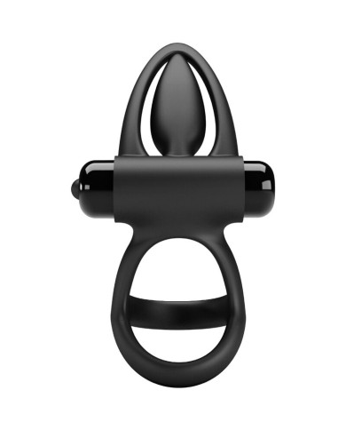 PRETTY LOVE ANILLO VIBRADOR 10 VIBRACIONES SILICONA NEGRO PRETTY LOVE ANILLO VIBRADOR 10 VIBRACIONES SILICONA NEGRO