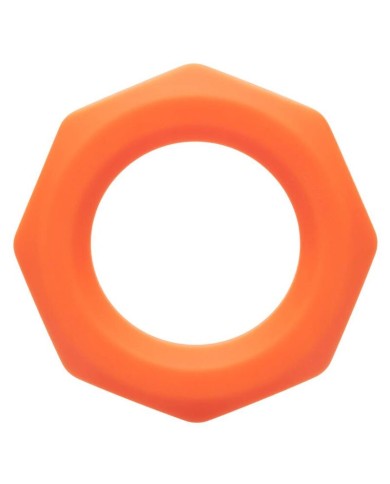 CALEXOTICS ALPHA SEXAGON RING NARANJA