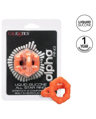 CALEXOTICS ALPHA ALL STAR RING NARANJA
