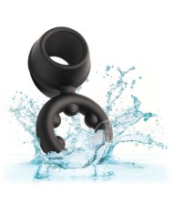 CALEXOTICS ALPHA DUAL MAGNUM RING NEGRO
